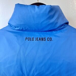 Polo Jeans Down Filled Puffer Vest Blue